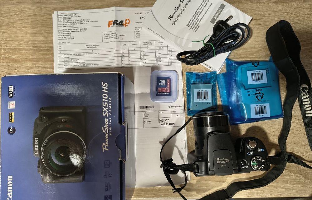 Aparat foto Canon PowerShot SX510 HS