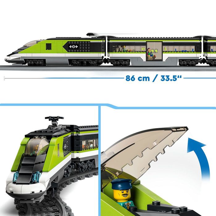 LEGO City Tren expres de pasageri (60337) - 764 piese