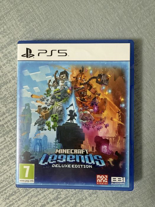 Minecraft legends пс 5 диск