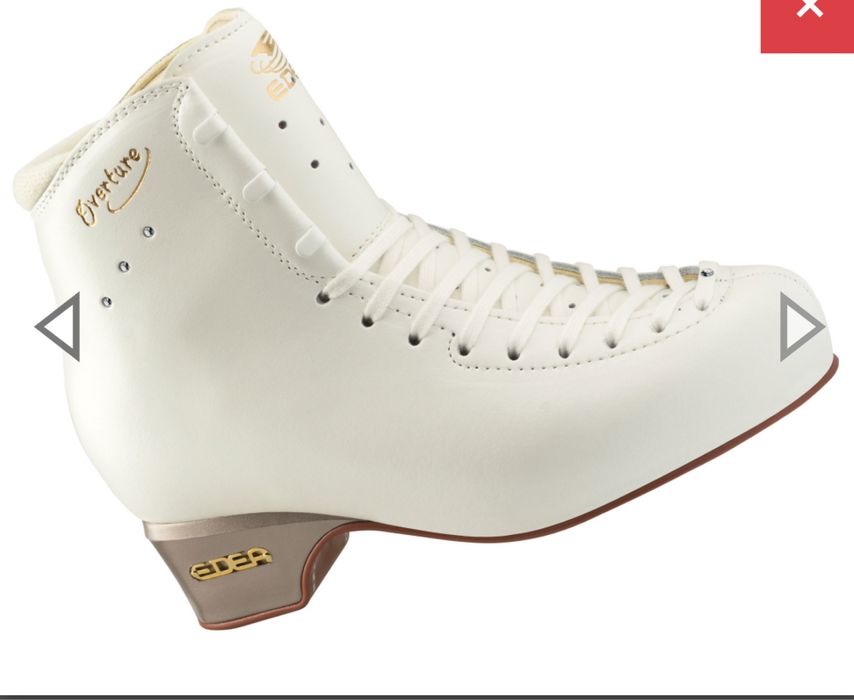 Коньки edea overture  лезвия mk professional