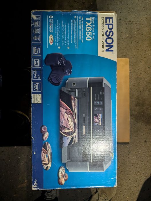 Epson (TX650) принтер, сканер