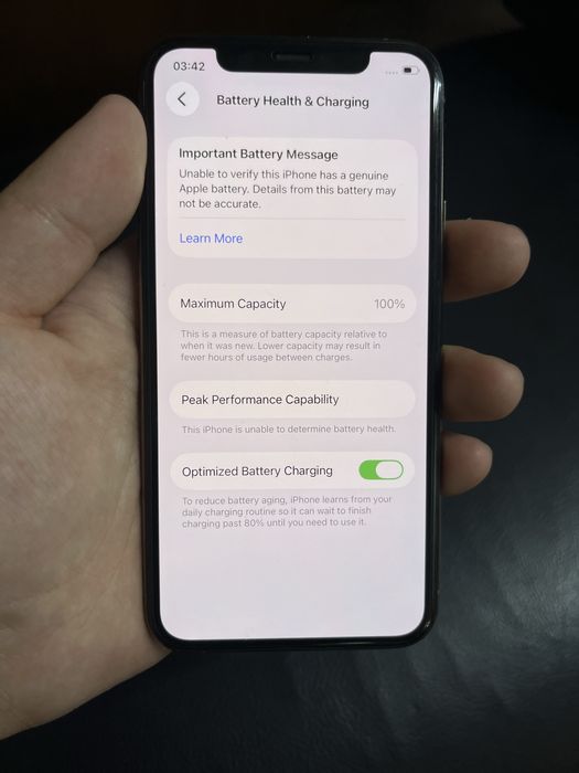 iPhone 11 Pro.