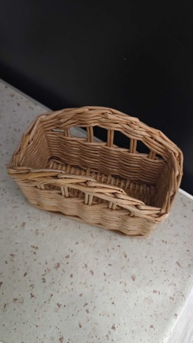 Салфетница плетёная ручной работы