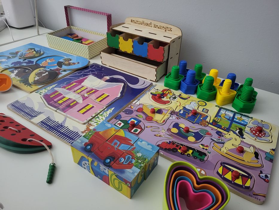 Набор развивашка 10предметов,2+