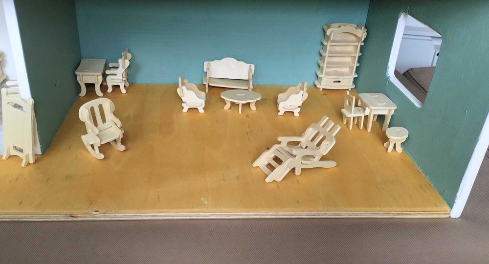 Детска къща за игра с кукли