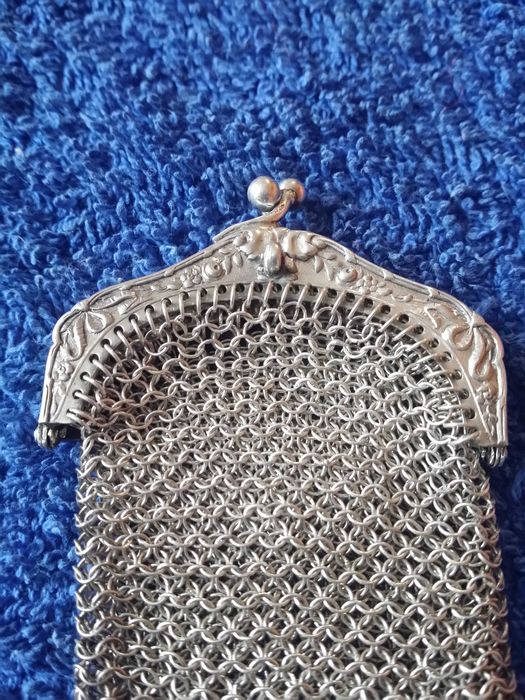 Portofel/pormoneu argint 950 franta raritate