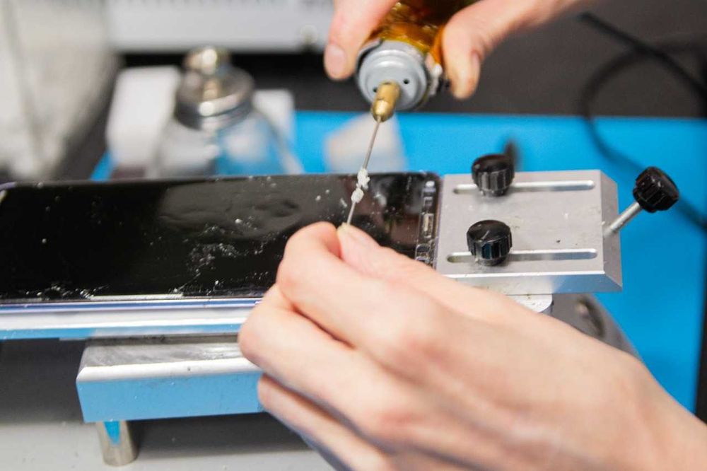 Замена дисплея стекла samsung