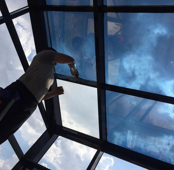 Тонировка окон и витражей