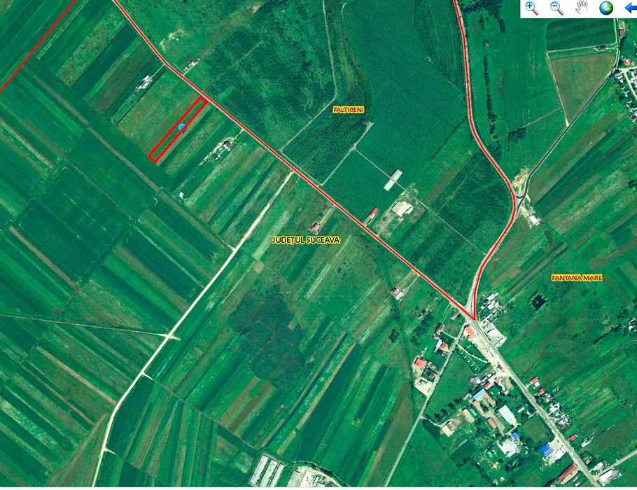 teren intravilan Fantana Mare 3600 mp