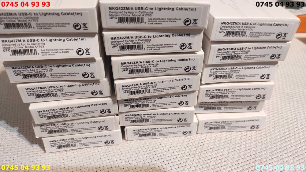 cablu IPHONE de la tip C la iphone noi in cutie pret pe buc