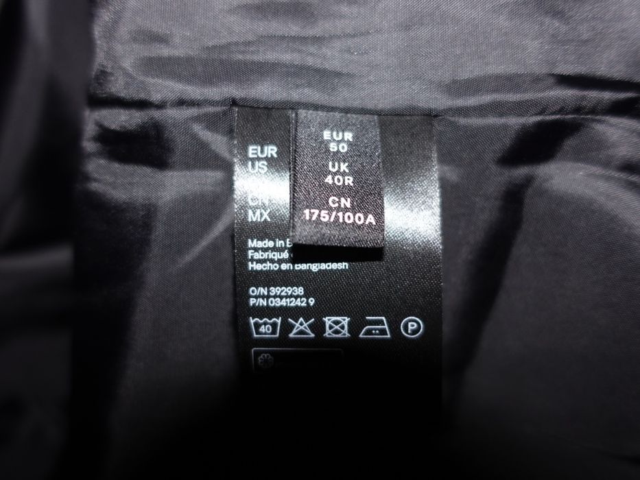 Costum gri cu carouri bărbați – mărimea 50 / L-XL