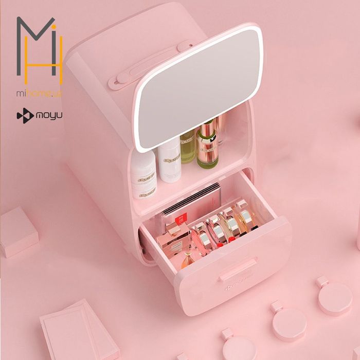 Мини-холодильник для косметики Xiaomi MOYU Magic Mirror 18.8L (HL-02M)