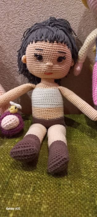 Кукла, вязанная ручная работа