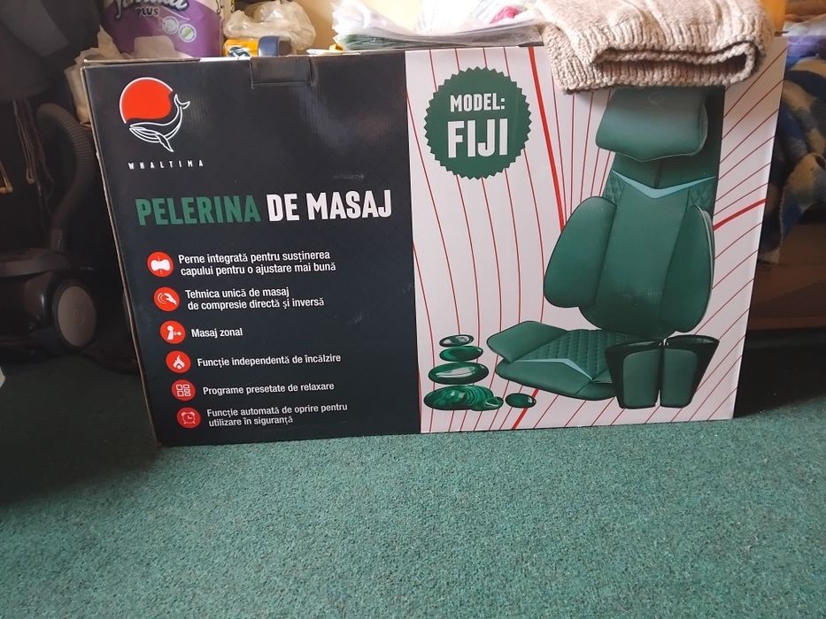 Масажен стол FIJI, 60w, зелен