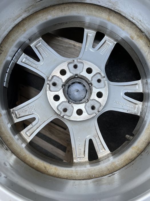 4 jante BMW seria 2 , 5x112 + anvelope iarna 205/60/16 Hankook!