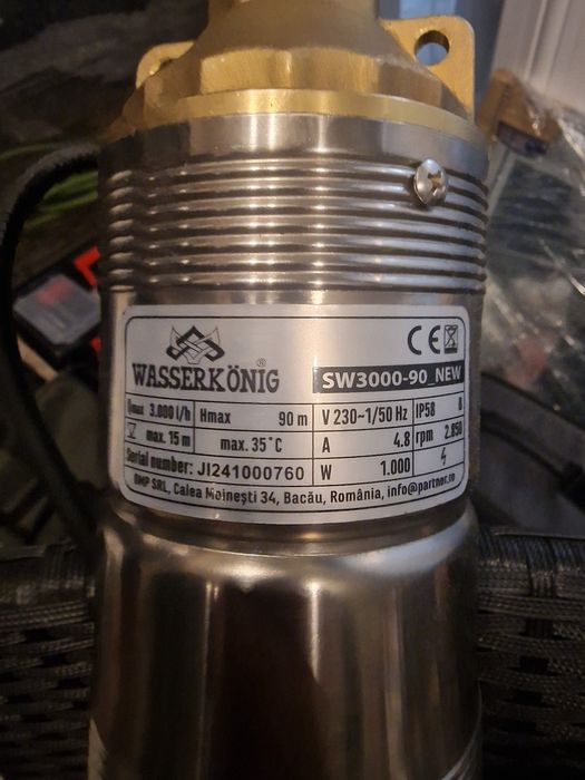 Vand pompa submersibila