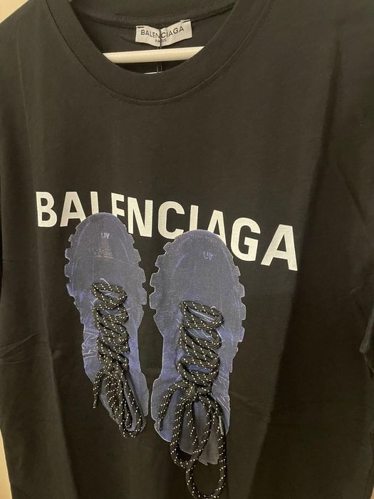 Tricou Balenciaga Negru Nou