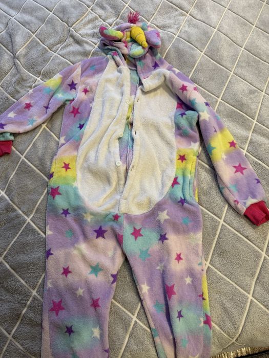 Продам пижаму тёплую единорог