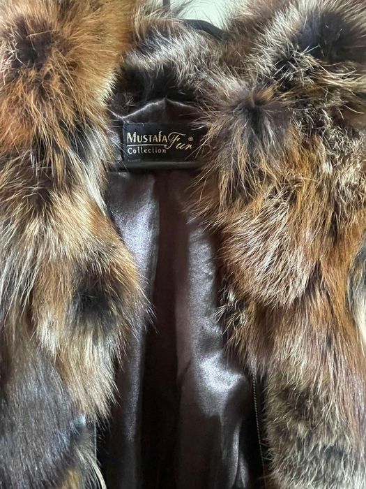 Предпразнична цена- Елек естествен косъм лисица