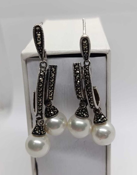 Серьги серебро 925 пробы