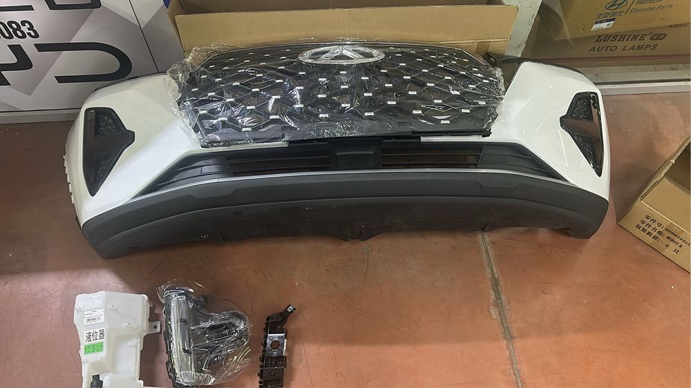 Передний бампер Chery tiggo 7 pro max