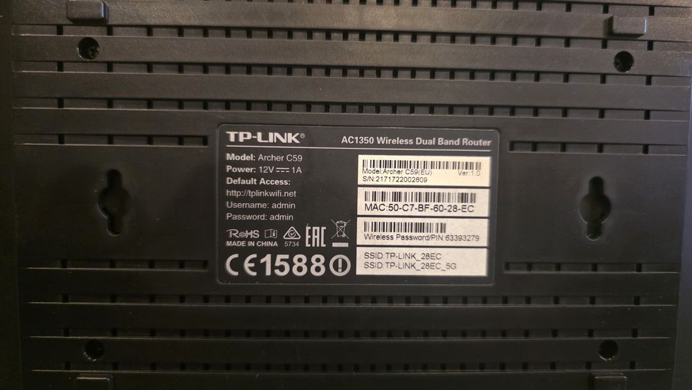 TP-Link Archer C59 AC1350