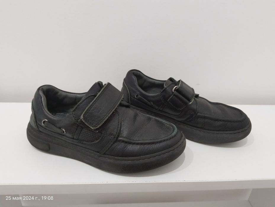 Кожаные туфли детские