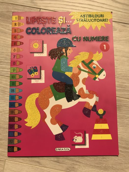 Set 3 carti copii cu activitati si abtibilduri