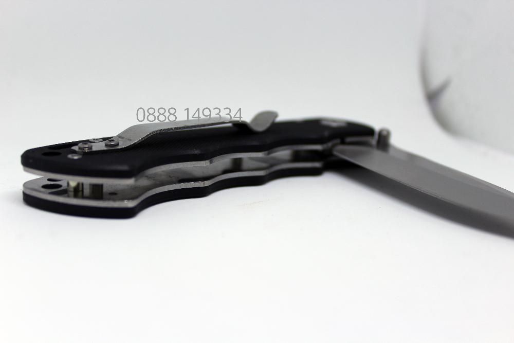 Тактически сгъваем нож с G10 чирени и клипс