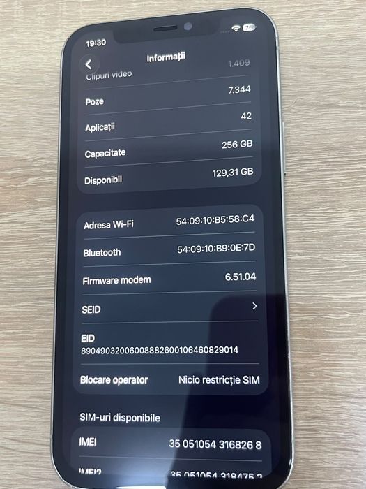 Iphon 12 pro 256