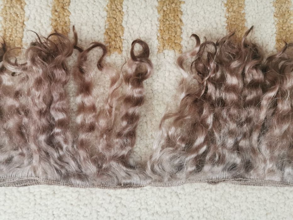 Волосы для кукл из козочки