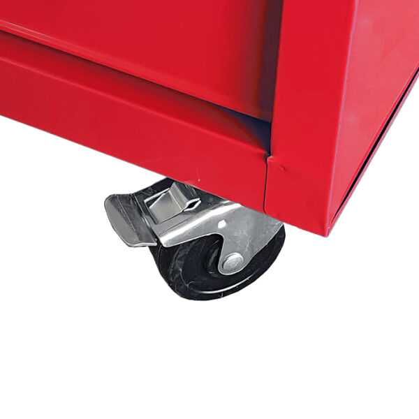 Dulap scule 13 sertare din oțel, roți, cheie