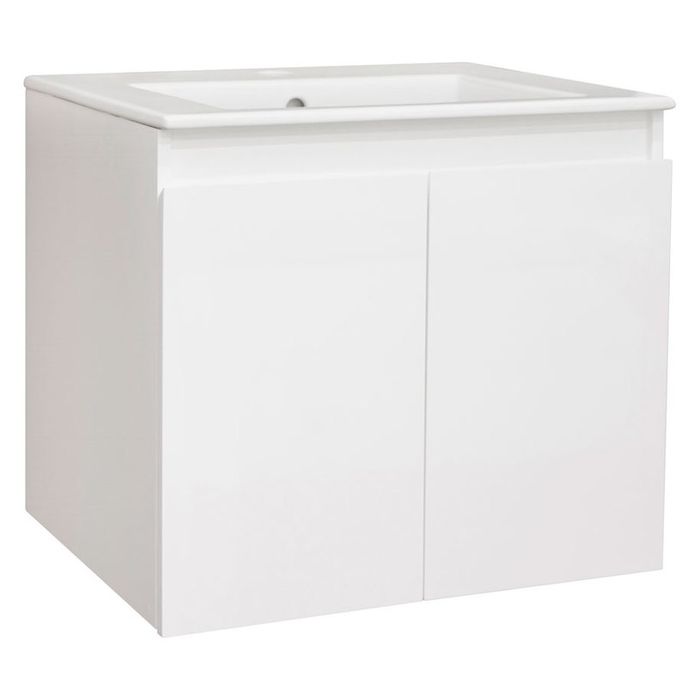 Долен шкаф за баня с мивка нов