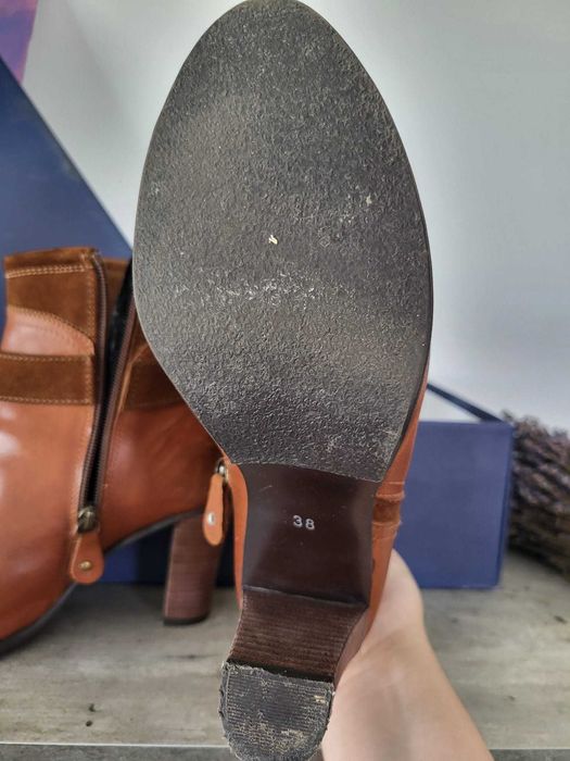 Botine Ravalle piele