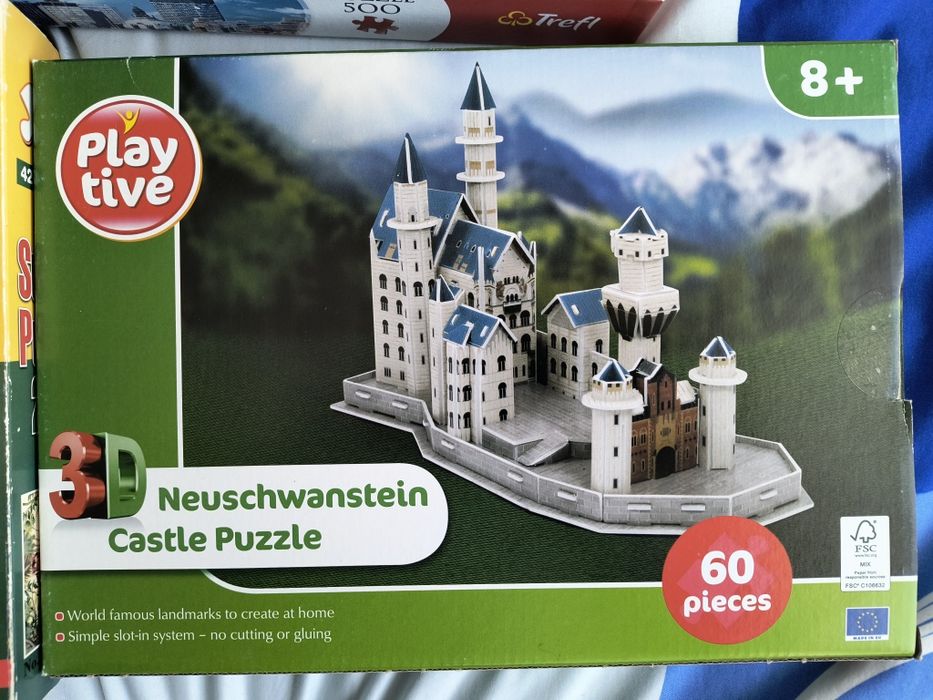 Пъзели,Европолия за деца на 8, Геокарти