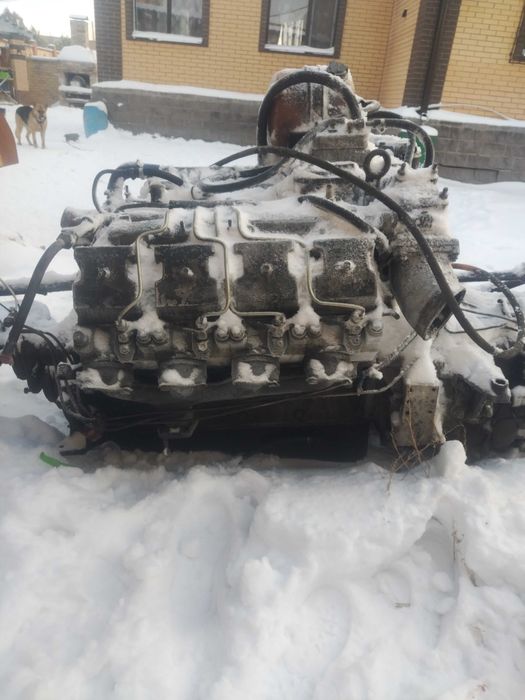 Двигатель камаз в сборе с кпп