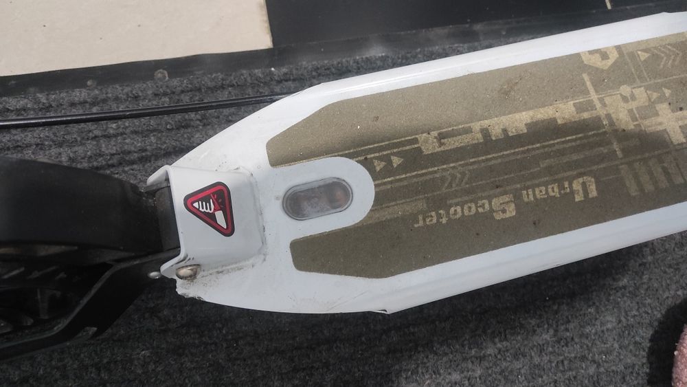 Самокат Scooter белый