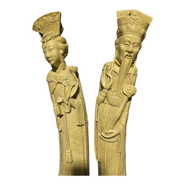 Set statuete china
