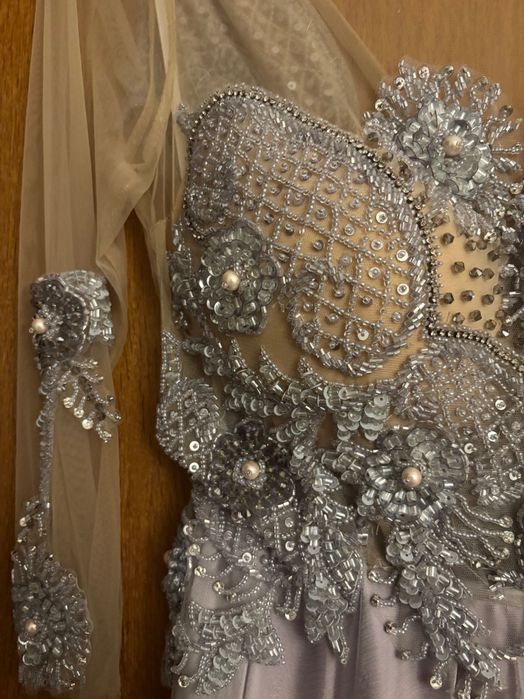 Rochie de ocazie cu matase