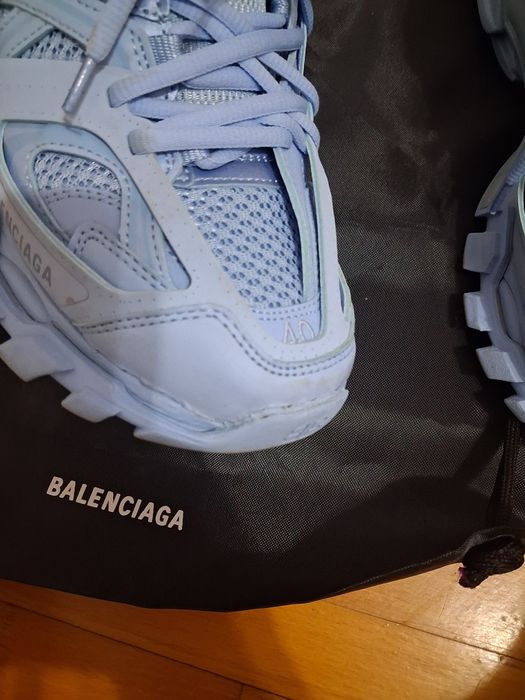 Balenciaga tracks baby Blue mcqueen balmain off white nike