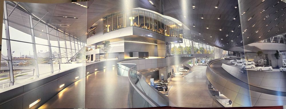 BMW Welt. From Vision to Reality / Von der vision zur realitat