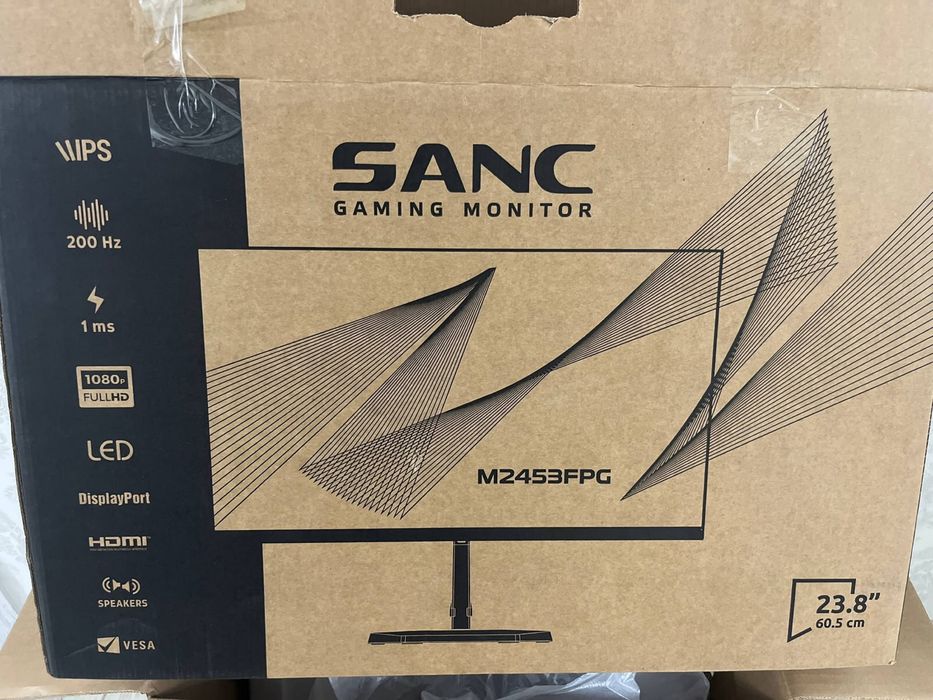 Монитор и клава Продам sanc 200 герц и red square