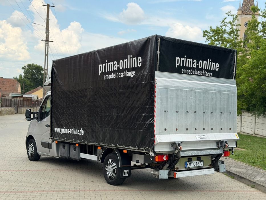 Opel Movano 2.3 CDTI 170 CP | Euro 6 | Prelată | Lift Hidraulic | 2018/ Renault master / Iveco daily