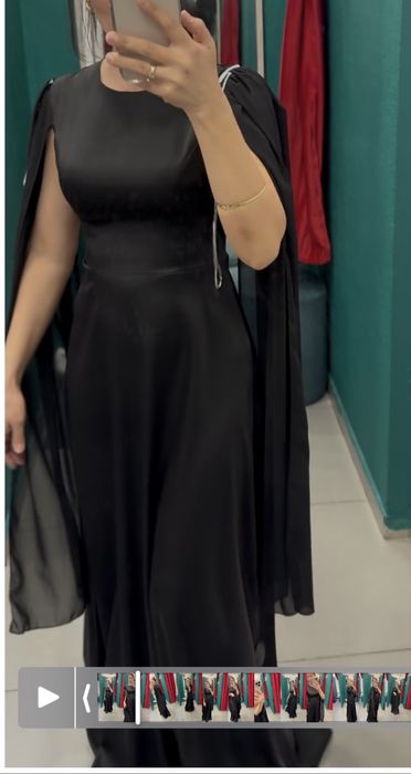 Вечернее платье черное выпускное