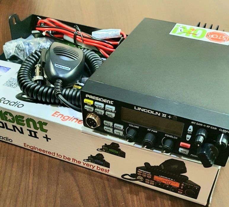 Statie radio CB - President LINCOLN II+ (75W)* produs nou/garantie