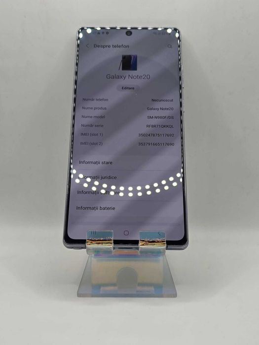 Samsung Note 20, MEM 256GB, RAM 8GB, Amanet Doamna Ghica, Cod: 92663