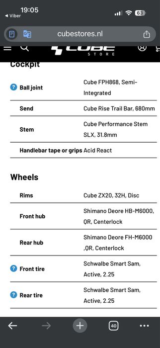 Дамско Колело  Cube Access WS SLX размер S
