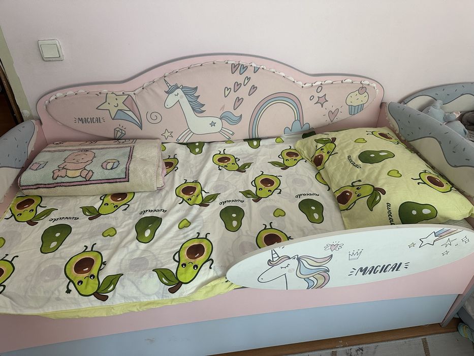 Кровать Mia unicorn для девочек