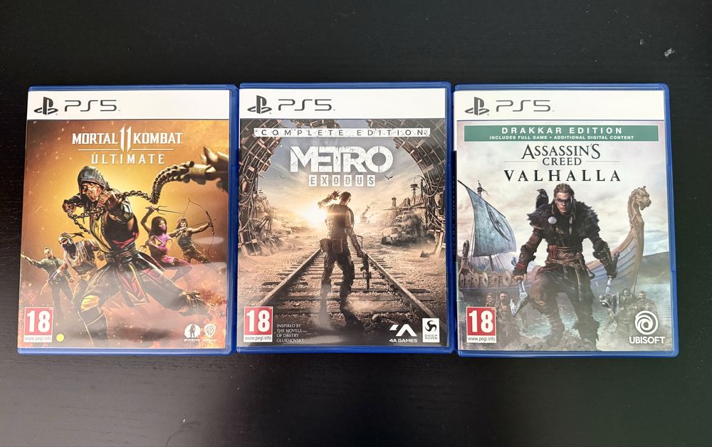 Metro Exodus Mortal Kombat 11 и Assassin’s Creed Valhalla