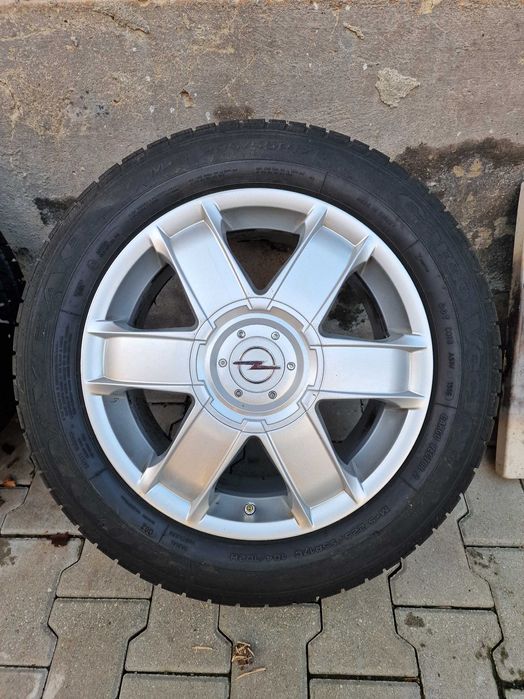 Jante Borbet pe 17 Opel Vivaro life cu anvelope Goodyear CargoVector